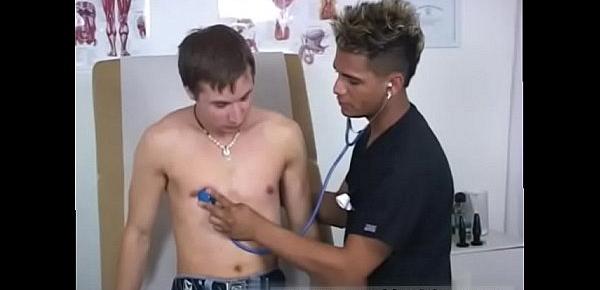  Gay erotic medical xxx Nurse Ajay wished me to leap on the table and